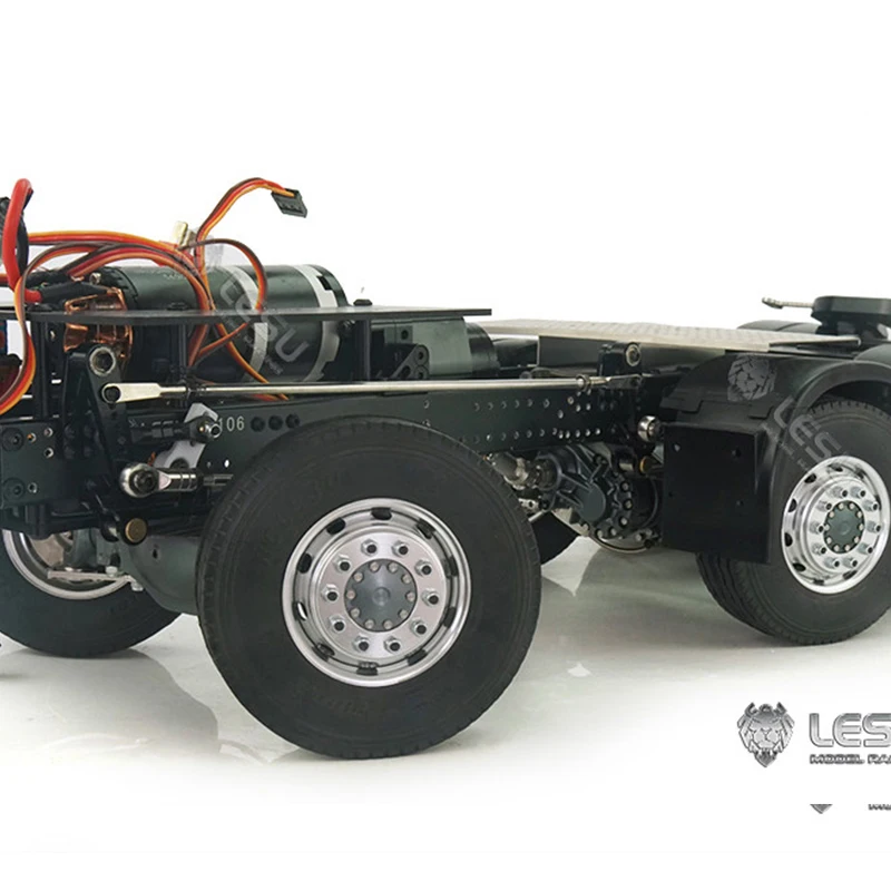 RC 1/14 LESU Metall-Lenkgestänge für Tamiya Hydraulikbagger, Lader, Muldenkipper, für MAN VOLVO Anhänger, Kipper, DIY-Teile