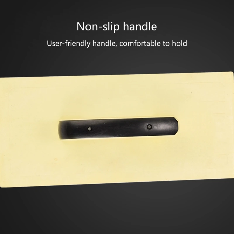 E15D Multifunctional Ergonomic Handle Smooth Plastic Cement Trowel with Smooth Surfaces for Walls Floor and Outdoor Projects