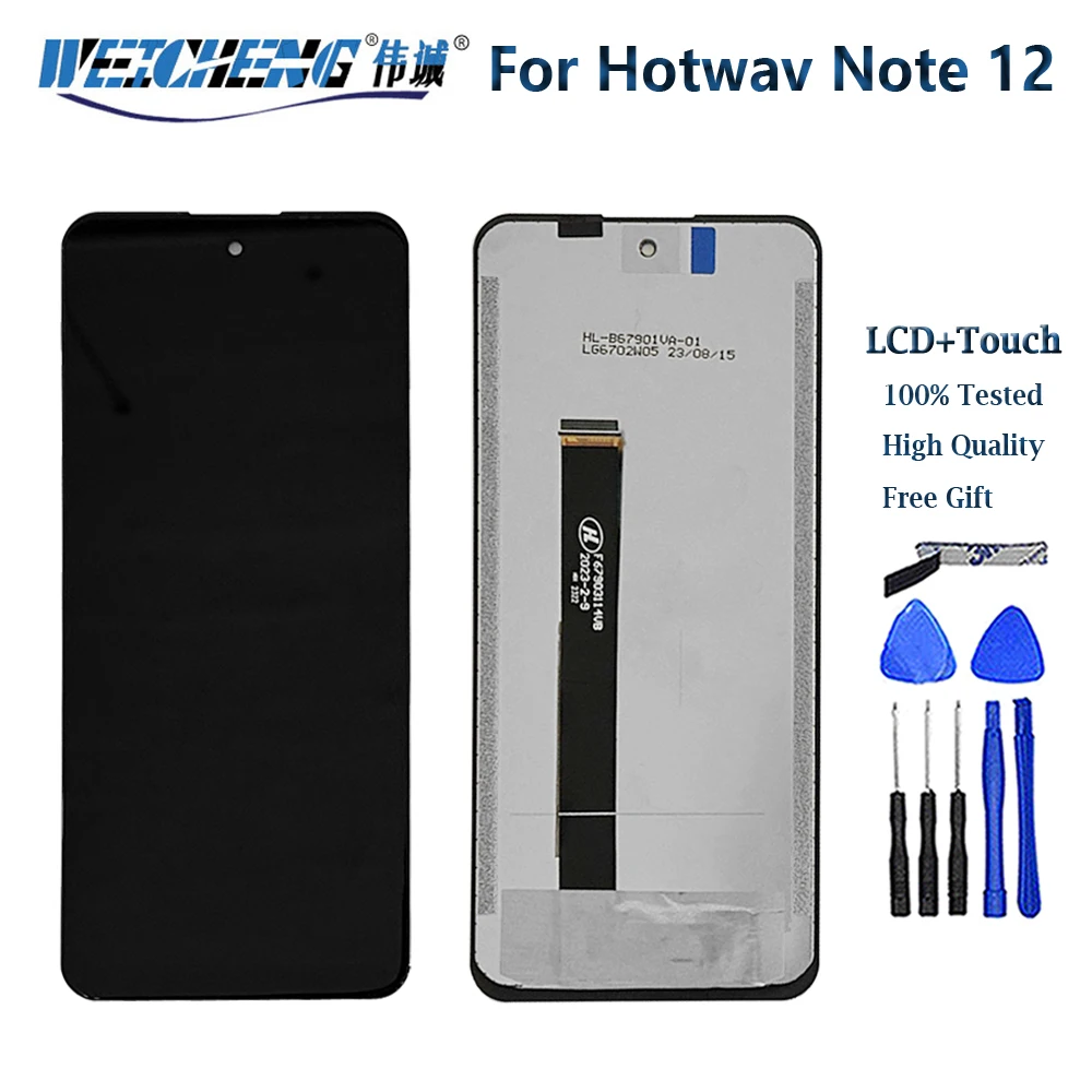 

6.8" Original Display For Hotwav Note 12 Note12 LCD Display Touch Screen Digitizer Assembly For Hotwav Note 12 Screen Repair