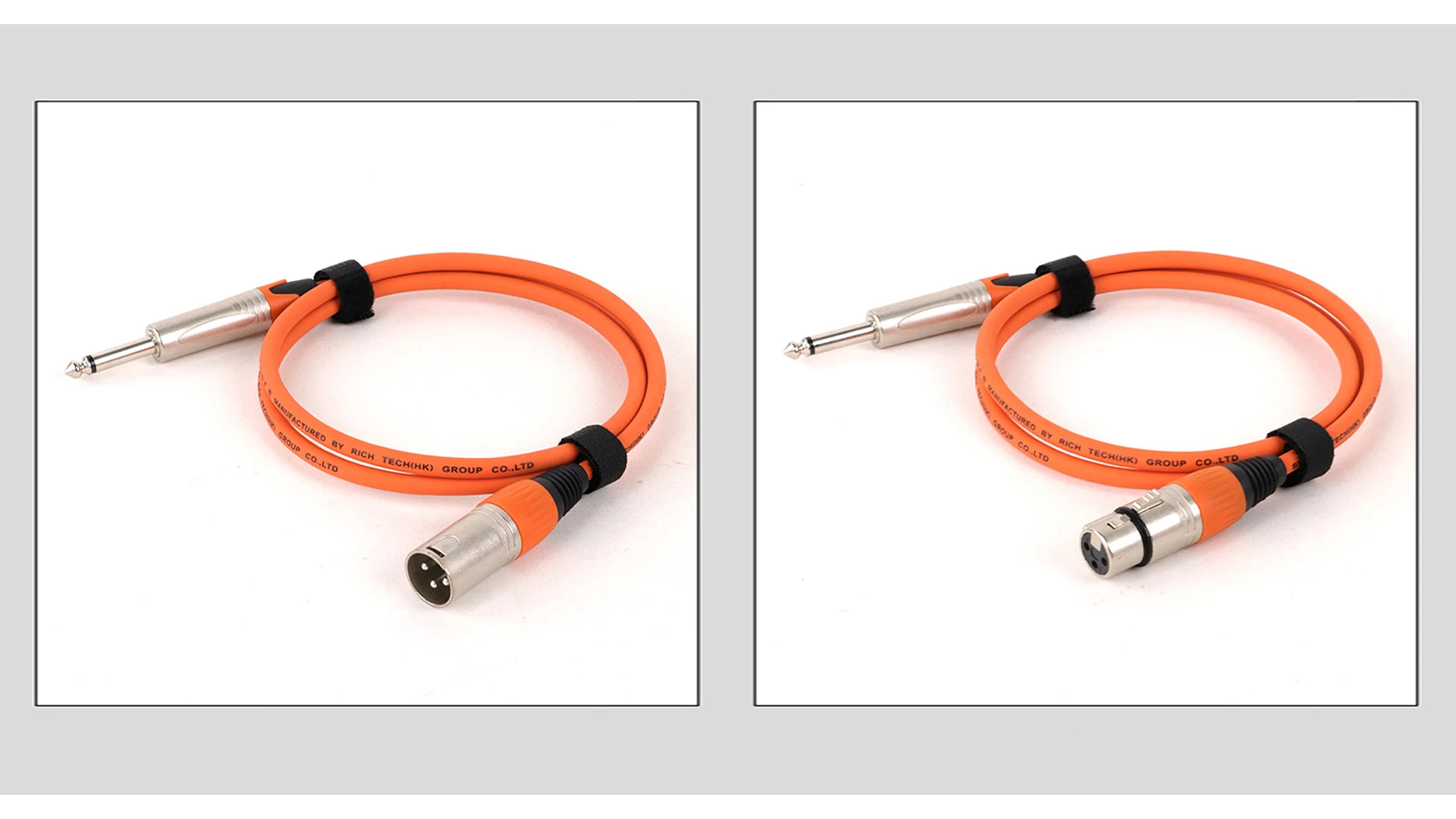 1 Stk. 0 1/4 ''Stecker auf 3-poliges XLR-Kabel-Buchse/Stecker XLR auf Mono-Buchse 6,35/6.3mm (6,5") Stecker Audio-Kabel Mikrofon Amp Kabel – Detail 7