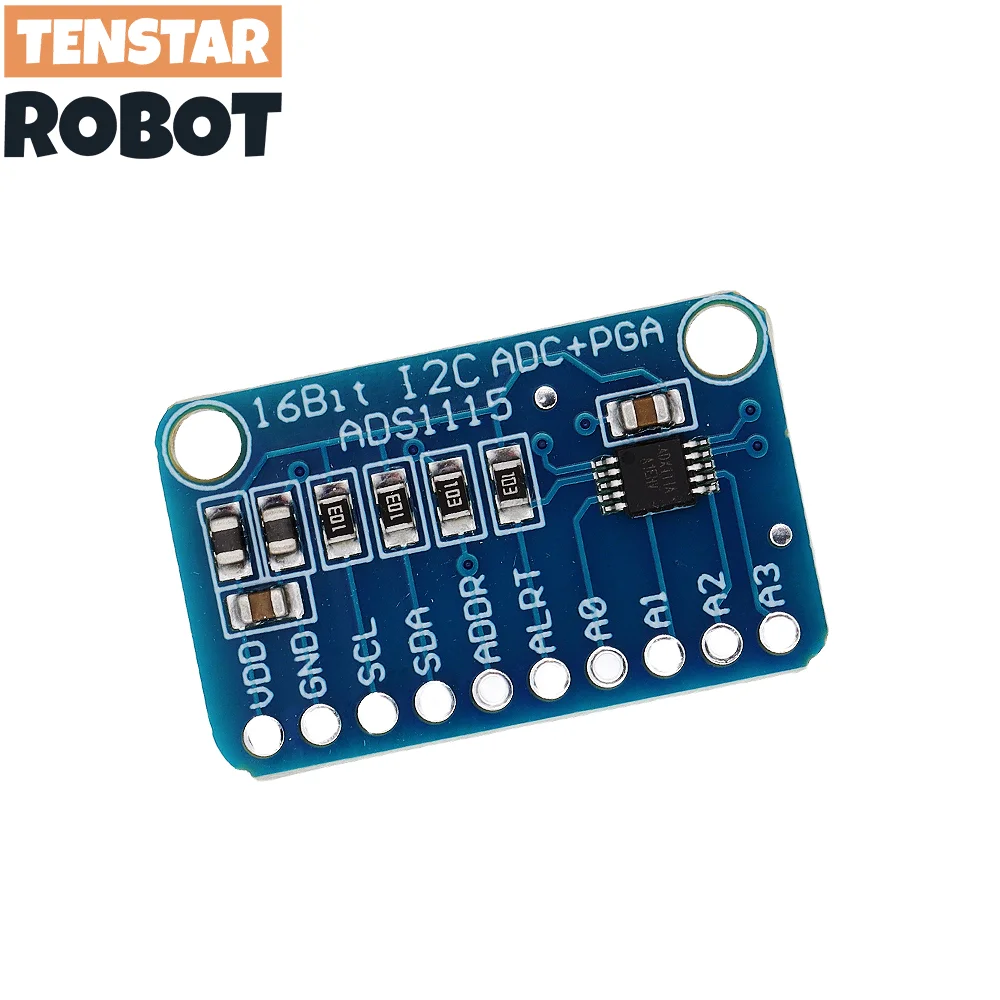 16 Bit I2C ADS1115 Module ADC 4 Channel with Pro Gain Amplifier
