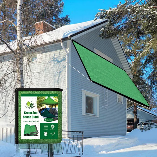 Titkosított Árnyékolás Nettó Árnyék Szigetelés Háló Árnyékos Kendő Megvastagodott Virágos Erkély Udvar Kültéri Árnyékoló - Image 2