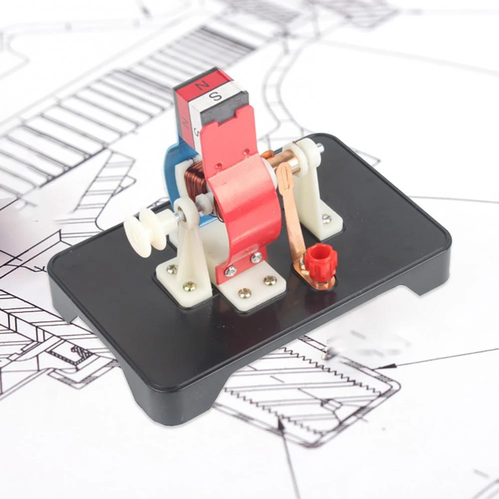Small DC Electric Motor Model Assemble Kit Physics Science Educational ...