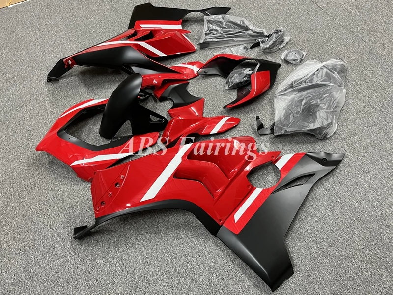 

4Gifts New ABS Whole Motorcycle Bike Fairings Kit Fit For DUCATI V4 V4S V4R 2018 2019 2020 2021 2022 Bodywork Set Red Black
