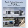LiFePO4 Household Backup Battery, Portable Power Station, DBS23002330Wh, EV Semi-solid, 5 × 2200W, AC Power Socket 5
