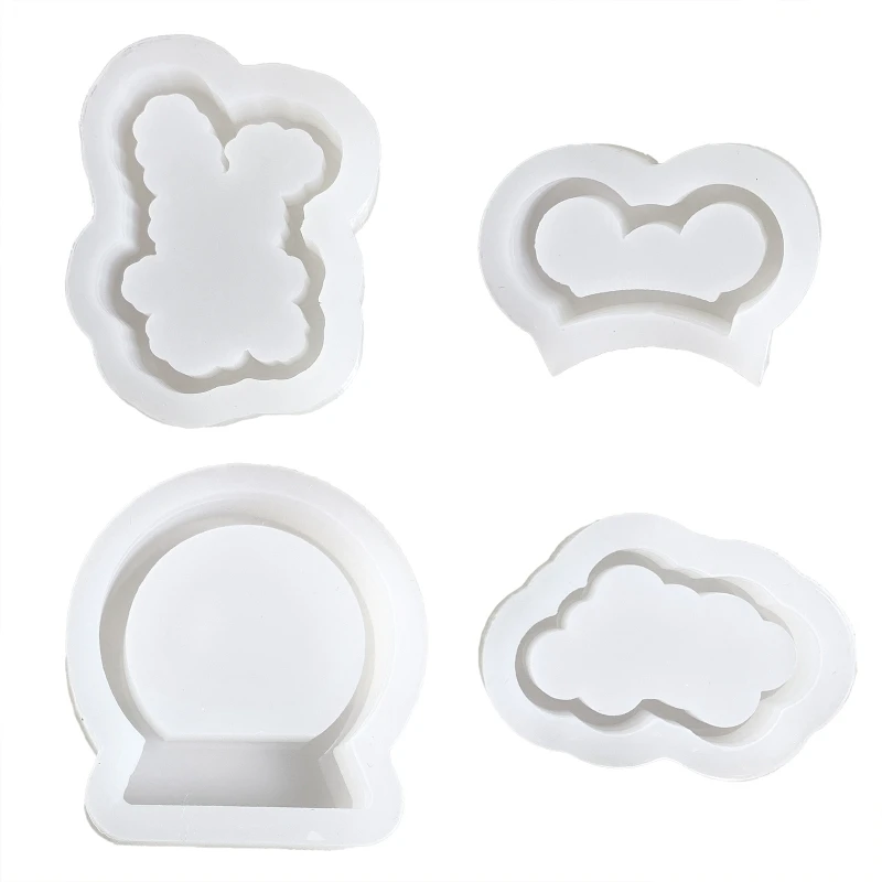 

Silicone Epoxy Mold DIY Keychain Crafting Mould for Valentine Gift