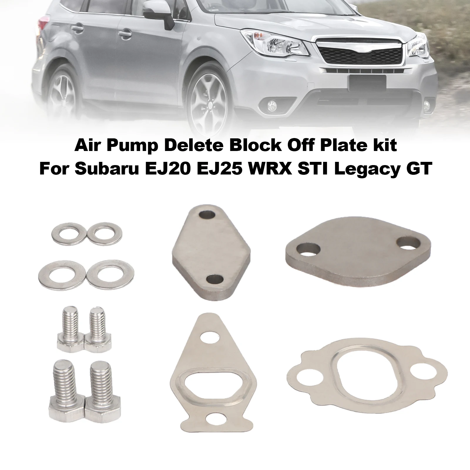 ArtudatechAirPumpDeleteBlockOffPlatekitForSubaruEJ20EJ25WRX