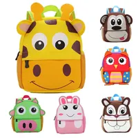 Children School Cartoon Animal Toddle Kids Backpacks