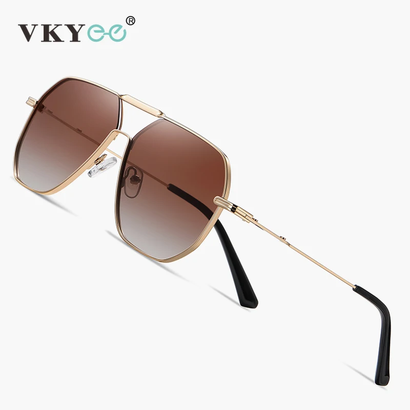 

VICKY New Polarised Sunglasses Men Fashion Men's Metal Driving Sunglasses UV400 Can Make Myopic Prescription Sunglasses JS8556