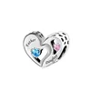 FC Jewelry Fit Original Pan Charms Bracelet 925 Silver Mother Daughter Brother Sister Puzzle Bead For Making Women Berloque DIY 4