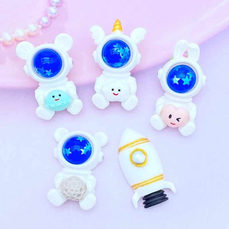 

5/10 шт. новые полимерные смешанные мини космические серии кабошон с плоской задней поверхностью Скрапбукинг DIY Ювелирные изделия крафтовые украшения аксессуары Q05