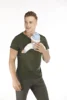Safety Kangaroo Pocket T-Shirt Baby Carrier Pregnancy Top Clothes Summer Mother Father Soft Feeding Polyester T Shirt 4