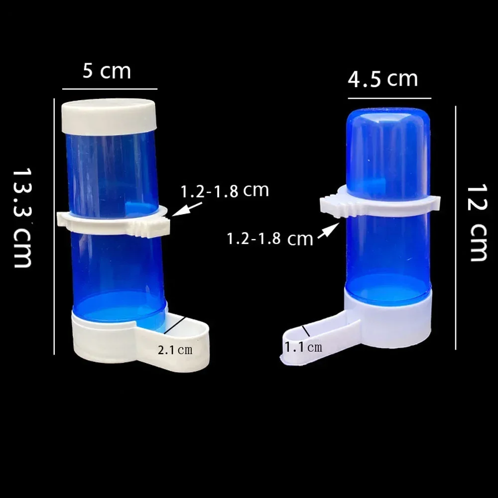 Pet Bird Automatic Drinker Feeder Cage Parrot Feeding Tool Automatic Bowls And Drinkers 1 Pc