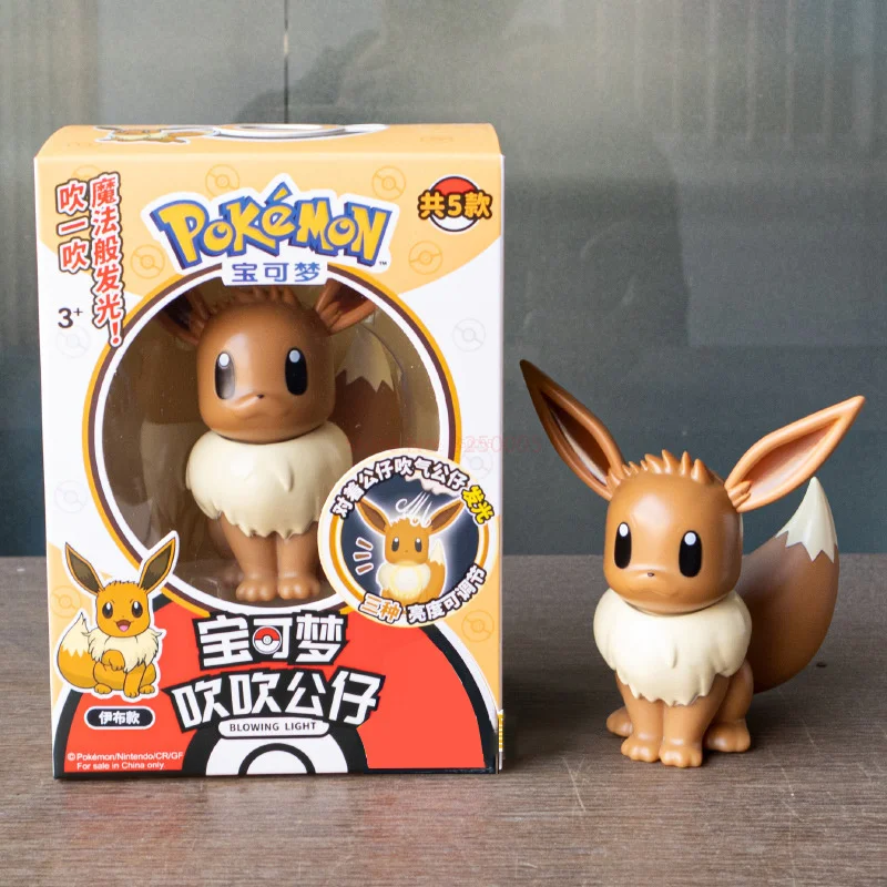 5 Estilo Pokemon Action Figures Doll Pocket monster Pikachu Night Light Toy  Eevee Psyduck Bulbasaur Jirachi Lâmpada presente para crianças grandes -  AliExpress