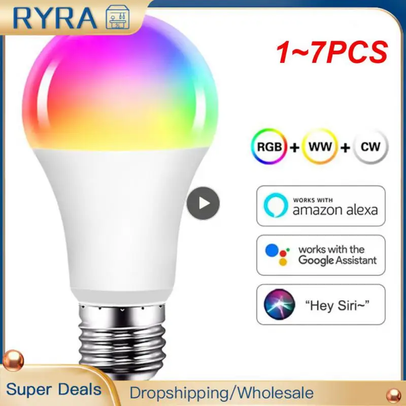 

Умная лампа E27 с Wi-Fi, 15 Вт, 1-7 шт.