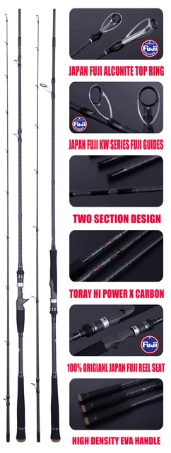 未使用！ シーバスロッド 富士ガイド搭載 962MML 釣竿 未使用