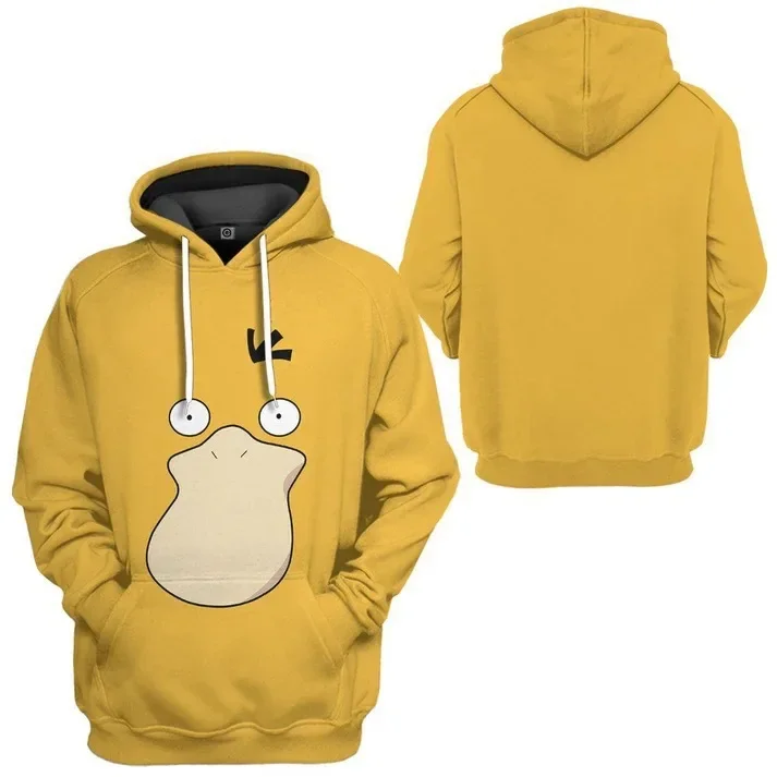 thumbnail image 1 of Pikachu Anime Elf 3D Digital Printing Fashion Casual Sweatshirt Hooded Pullover Zipper Shirt Birthday Gift, 1 of 5