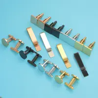 Men Cufflinks Tie Clip Set Stainless Steel 15mm Round and Square Blank Cufflinks With Tie Clip Set Men's Gift for Husband 4