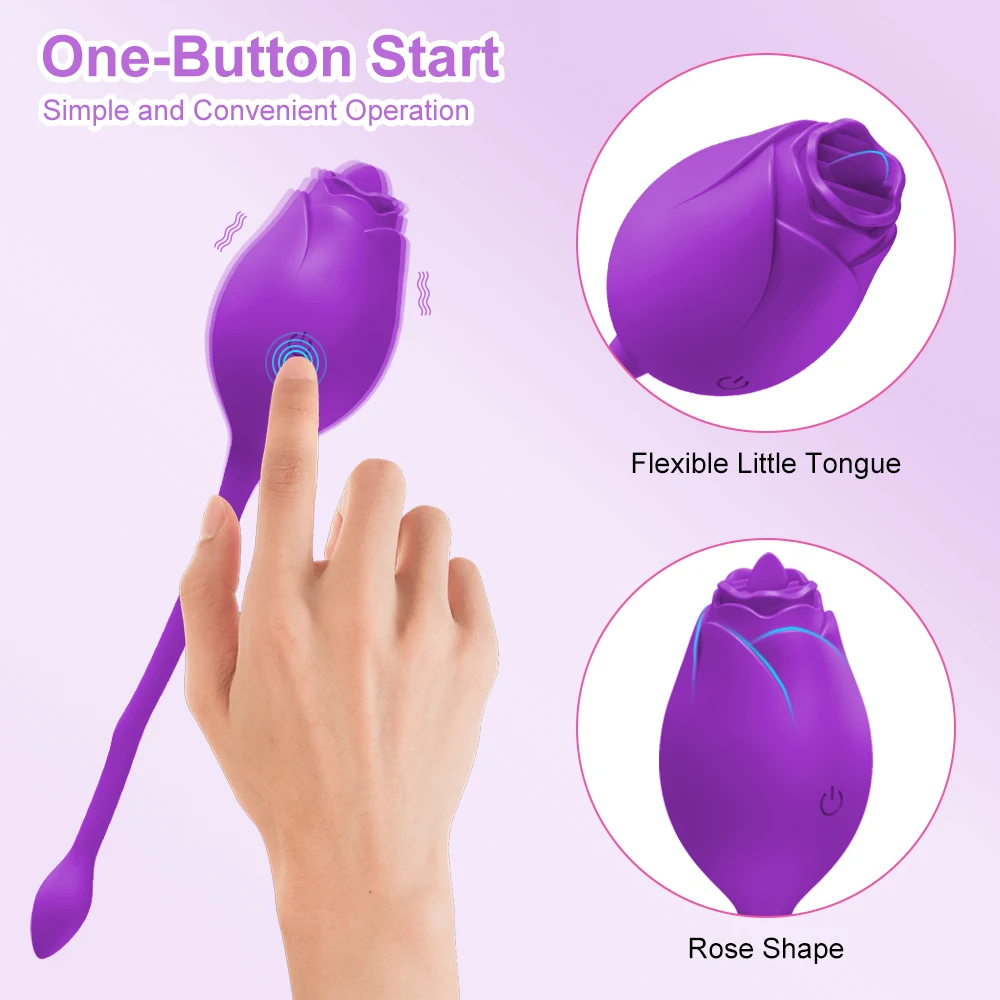 Rose Vibrator Wireless Egg for Women Remote Control Wearable G Spot Dildo Clitoris Stimulator Female Panti_voghion.com