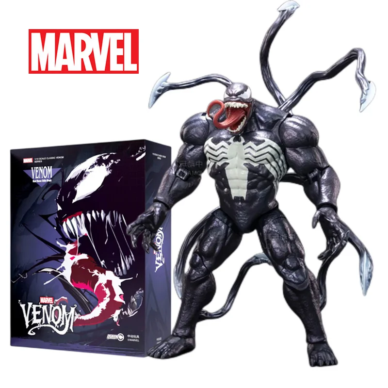 

ZD Original Genuine Venom Carnage 1/10 Marvel legends Comics 10th Anniversary Limited Collect Model Action Figure Christmas Gift