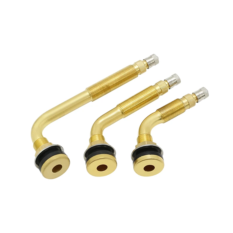 2Pc Farm Tractor Tube Valve Air-Liquid Clamp-In Agriculture Metal Tire Valve Stem Road Grader Tire Nipple Rim Hole 15.7Mm/0.625"