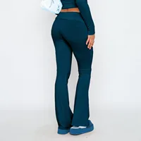 Women Flare Leggings High Waist Wide Leg Yoga Pants Seamless Fitness Workout Tights Gym Sports Trousers Casual Slimming Clothing - Image 5