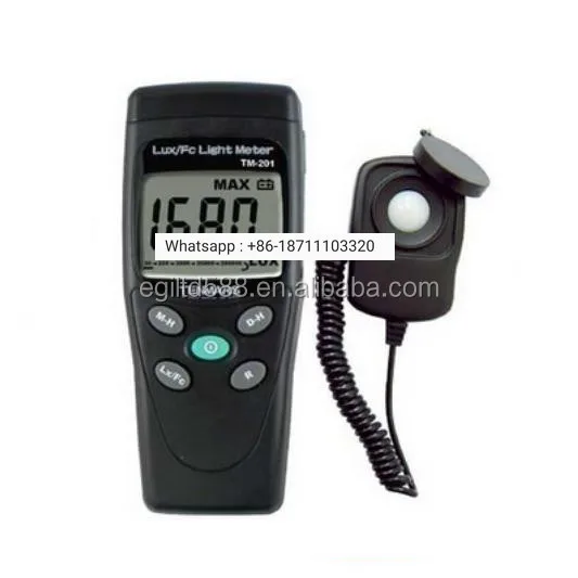 

Tenmars TM-201 Measuring Lights Source Include All Visible Range LUX/FC Light Meter