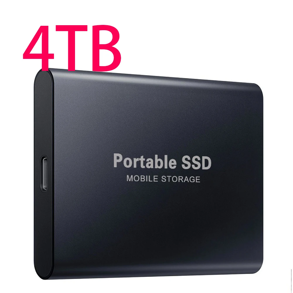 Portable High-capacity Mini SSD 16TB USB3.1Type-C Interface High-speed Hard Disk Metal Matte Surface Material External Hard Disk the best external drive External Hard Drives