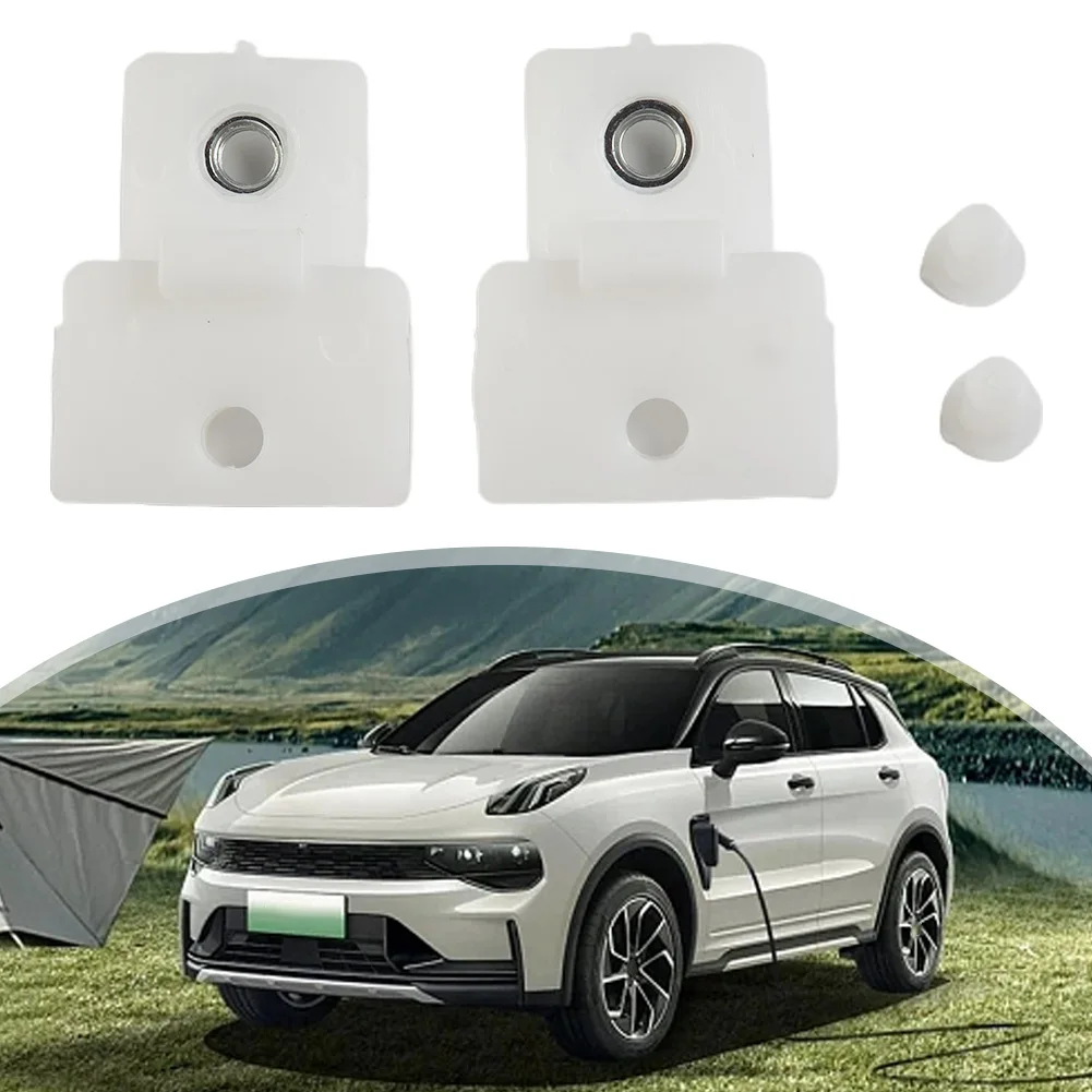 

Parts Glass Track Clip Replacement White 2pcs For Holden Rodeo 03-08 For Isuzu D-Max Rodeo 2007-11 Plastic Durable