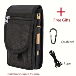 Durable Oxford Fabric Multi - functional Phone Belt Pouch - 6.3 Inch, Men's Outdoor Waist Bag (1pc)