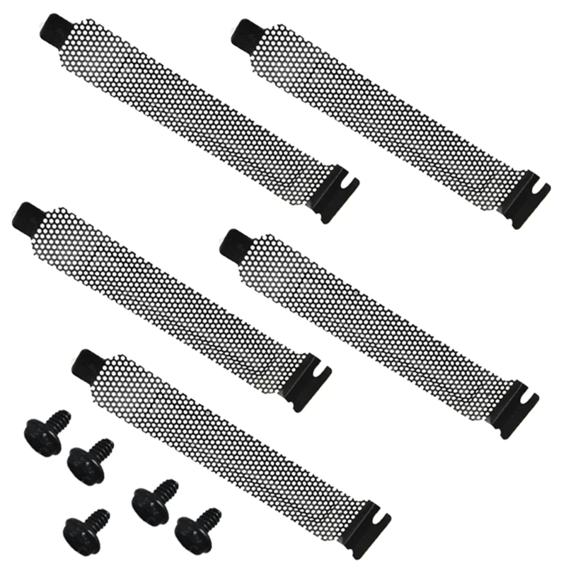 PCI Slot Covers Hard Steel PCI Slot Cover Computer Case Expansion Blank Plate pc case pc chassis computer chassis frame pc backplate