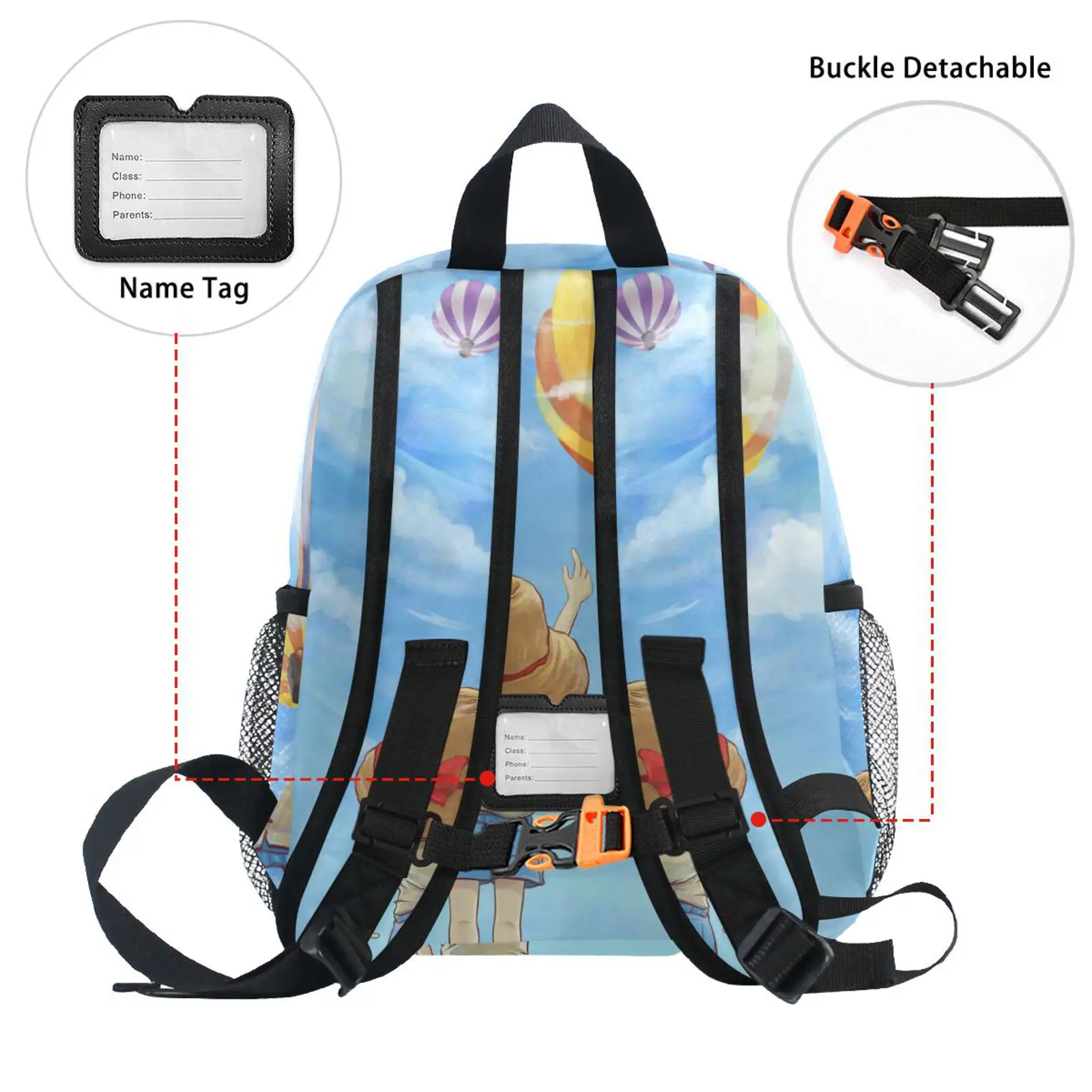 3D Cartoon Children Backpacks Girl Boys School Bags Baby Toddler Kids Bag Polyester Children aged 3-8 Backpack Kindergarten Bag