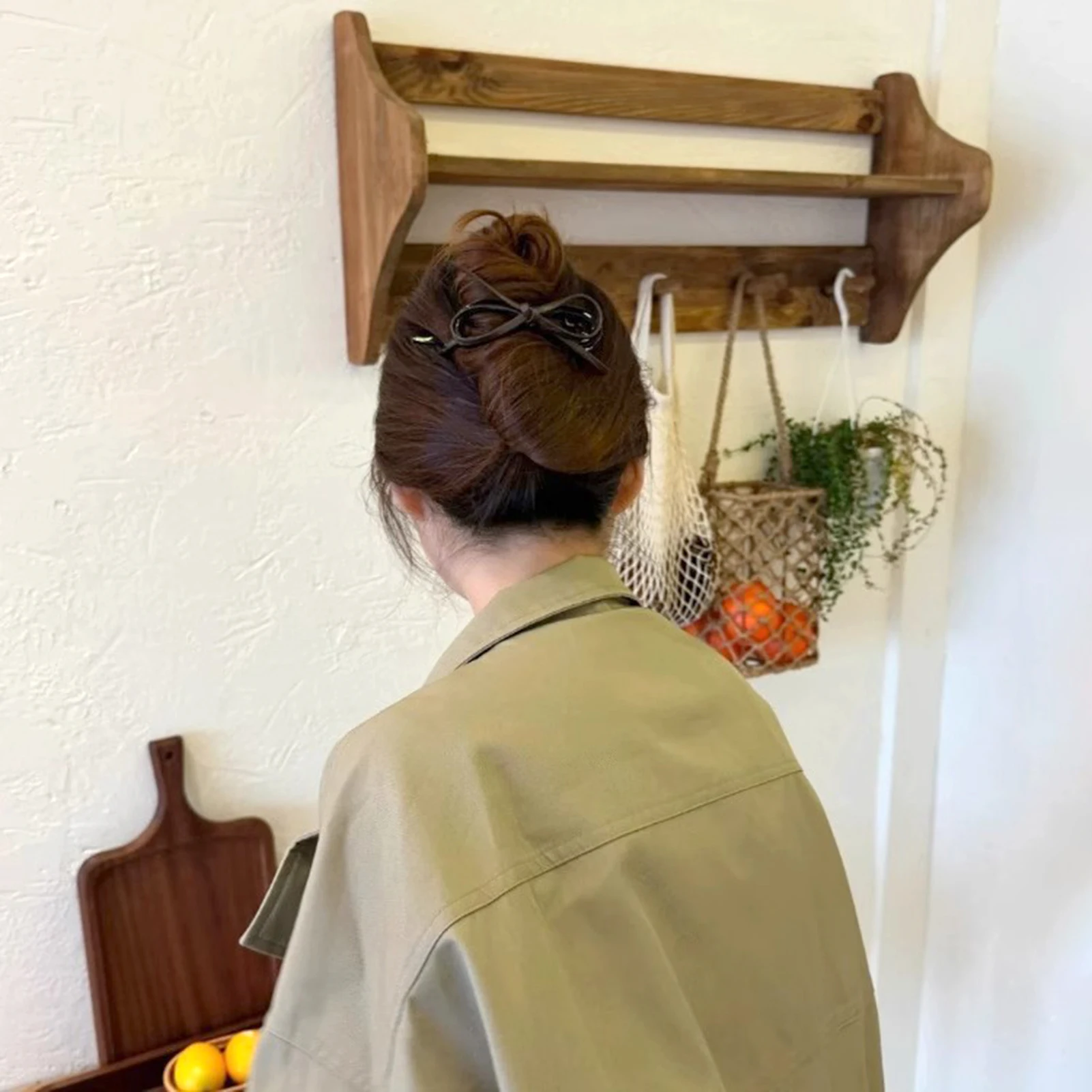 Neue Koreanische Twist Haar Clips Elegante Künstliche Leder Bowknot Haarnadel für Frauen Mädchen Vintage Haar Grip Elegante Haar Zubehör – Detail 8
