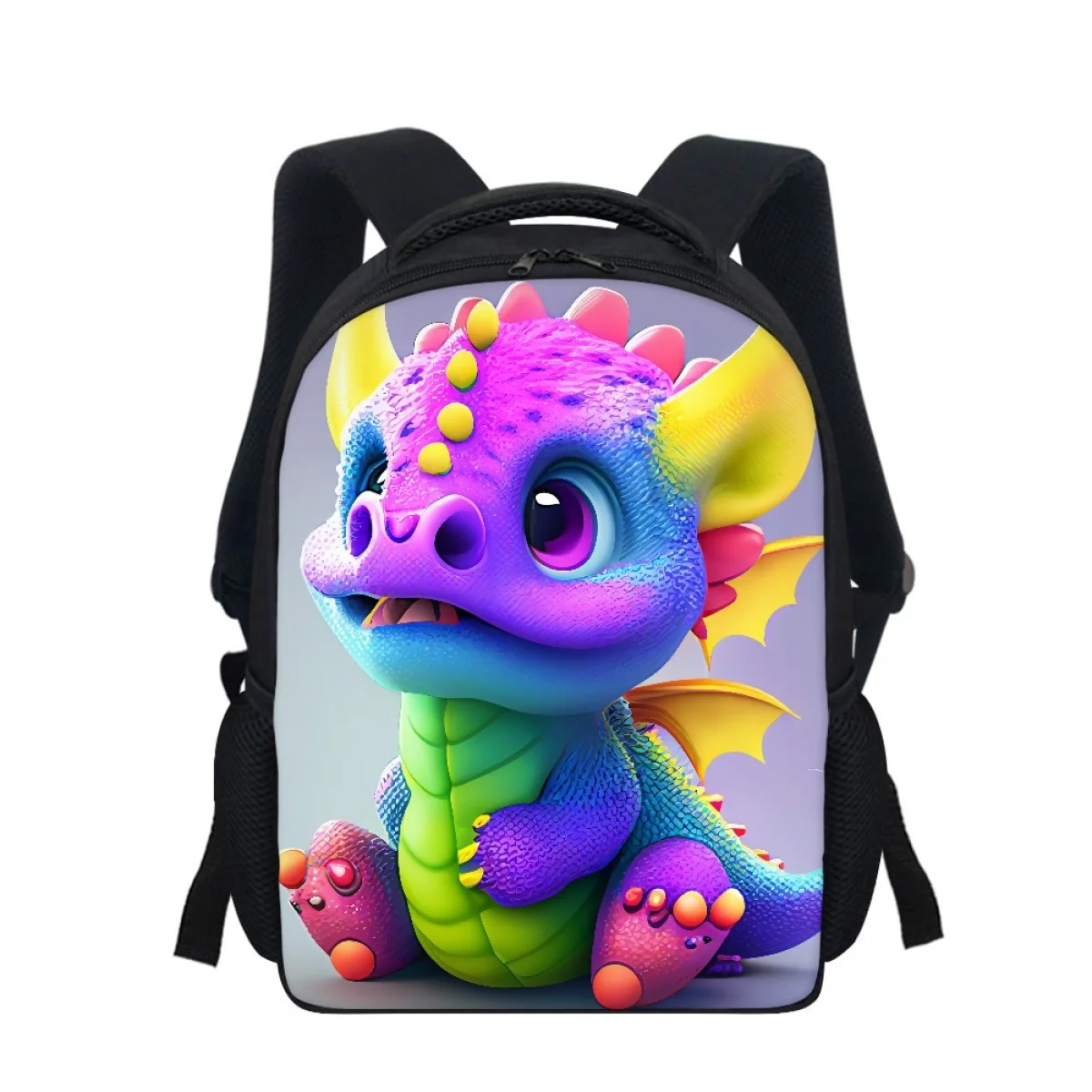 

Cute Dragon 3D Print Backpack For Kids Kindergarten Primary Bookbag Child Bags Light Simple Student Shoulder Mochila Lunch Bag
