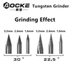 AOCKE Electric Handheld Tungsten Electrode Grinder 220V Dustproof Portable Tungsten Sharpener for Electrode Welding 15° 30° 45° 6