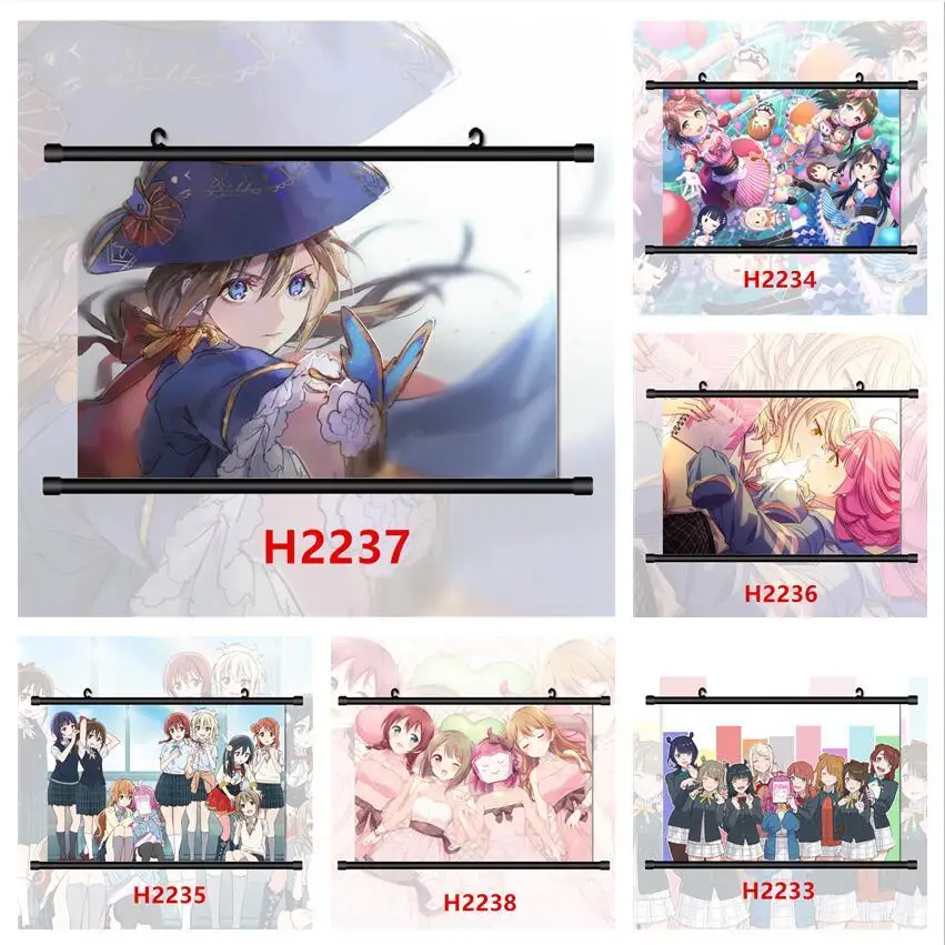 

Love Live! Nijigasaki High School Idol Club Anime Posters Canvas Painting Wall Posters Wall Art Picture Decoration Home Decor
