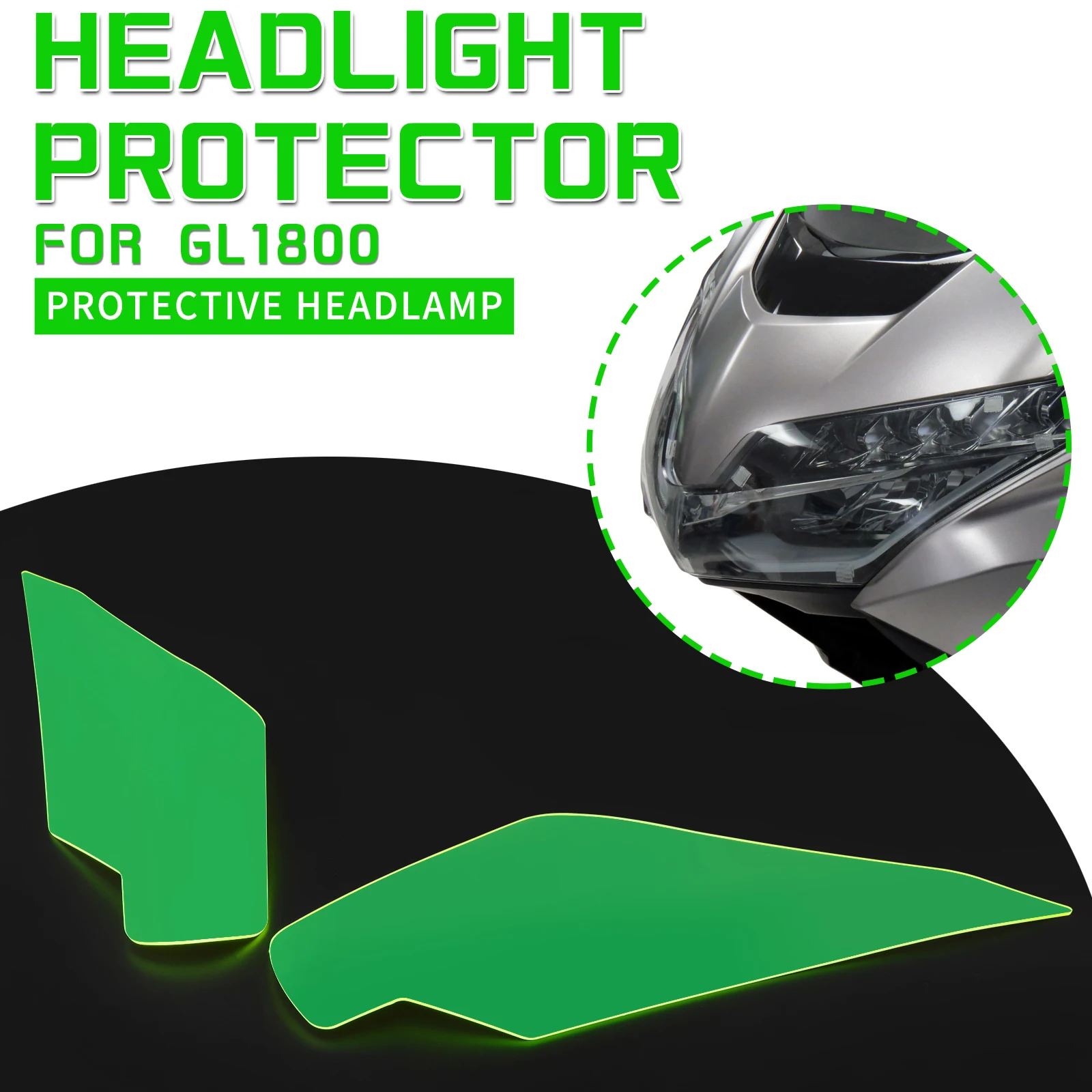 

Защита фары мотоцикла для Honda GL1800 Goldwing 1800 GL1800A 2018-2023