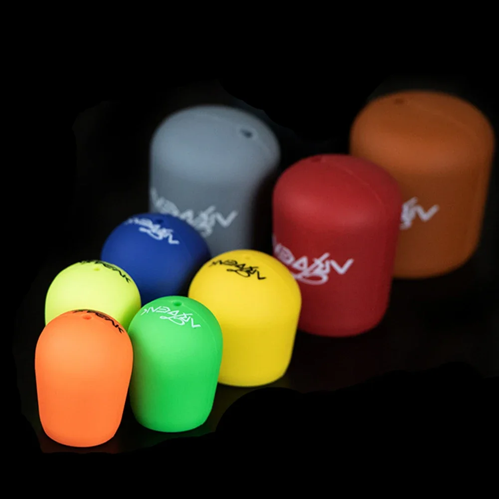 1 قطعة غطاء نهاية قضيب الصيد سيليكون الصيد رود مقبض واقية الذيل حامي الكارب صيد السمك صيد السمك