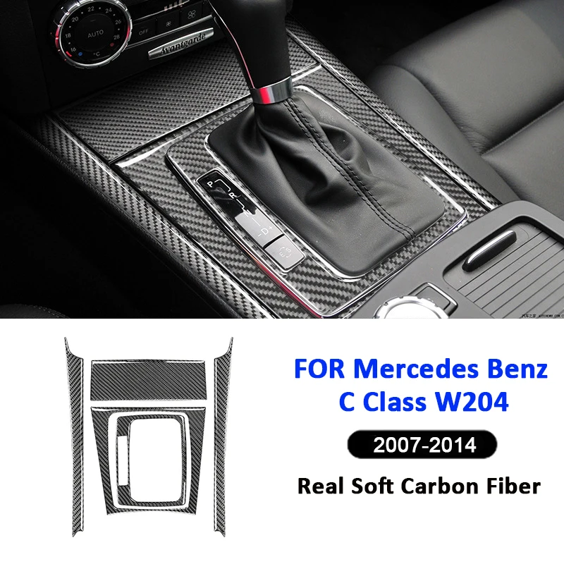 Carbon Mittelkonsolen-Schaltpanelrahmen Für Mercedes GLE/GLS (W167, X167, V167) – Kohlefaser, Elegant
