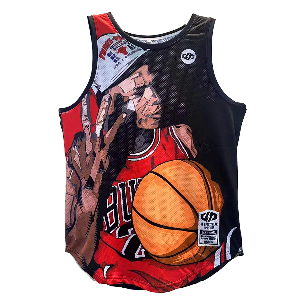 Men Basketball Vest Loose and Breathable basketball jerseys men sport tees