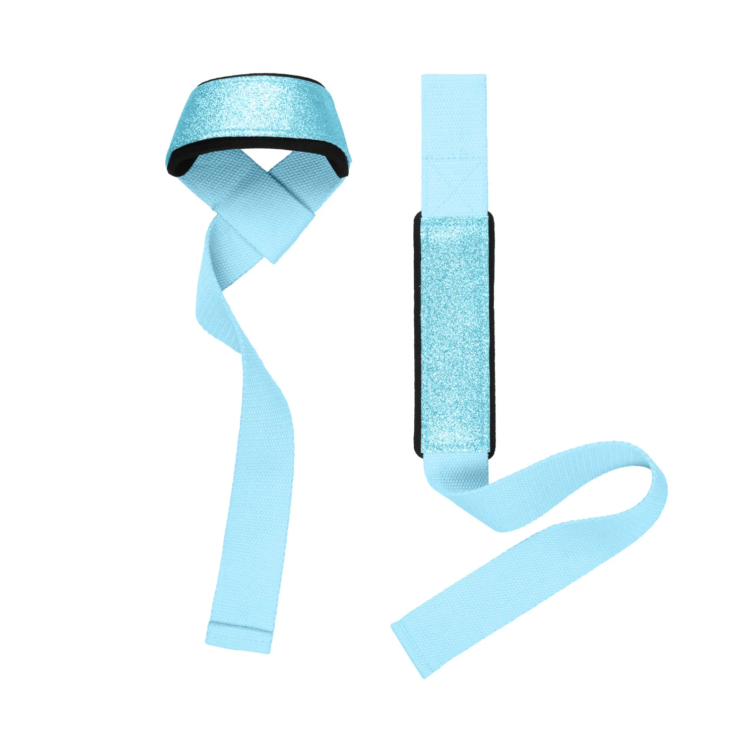 New Shiny Brace Wrap Fitness Lifting Wrist Strap Crossfit Bodybuilding Support Kettlebell Dumbbell Weights Grip Band Strength
