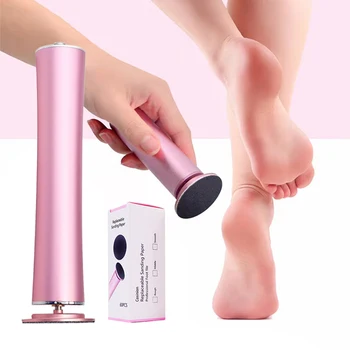 Electric Rechargeable Pedicure Tools Foot Care File Leg Heels Remove Dead Skin Callus Remover Feet Clean Care Machine Sandpaper