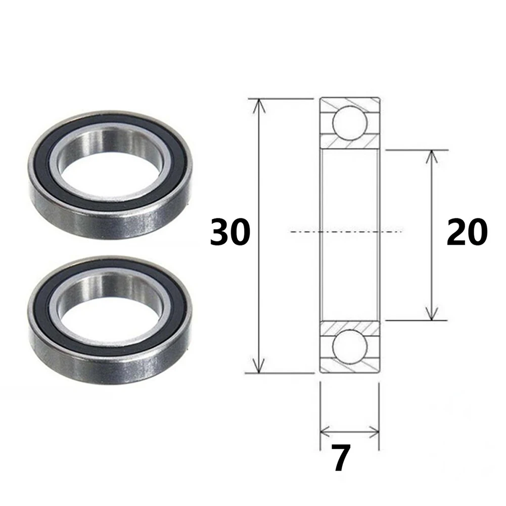 Bicycle Ball Bearing Bicycle Hub Body 20307-2RS 20x30x7mm Mountain Road Bike Hub Bearing Bike Accessories Cycling Parts