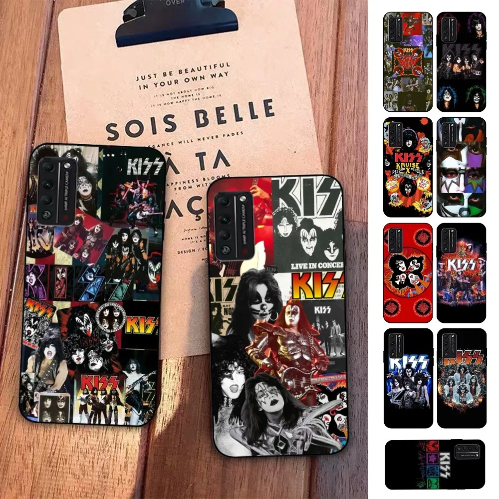 Custodia Per Telefono Kiss Band Per Huawei Honor 10 Lite 9 20 7A Pro 9X Pro 30 Pro 50 Pro 60 Pro 70 Pro Plus