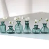 5/10X 1:12 Dollhouse Mini Storage Tank Wishing Glass Bottle Mini Tiny Jar Flower Vases Model Toys Doll House Decor Accessory 1