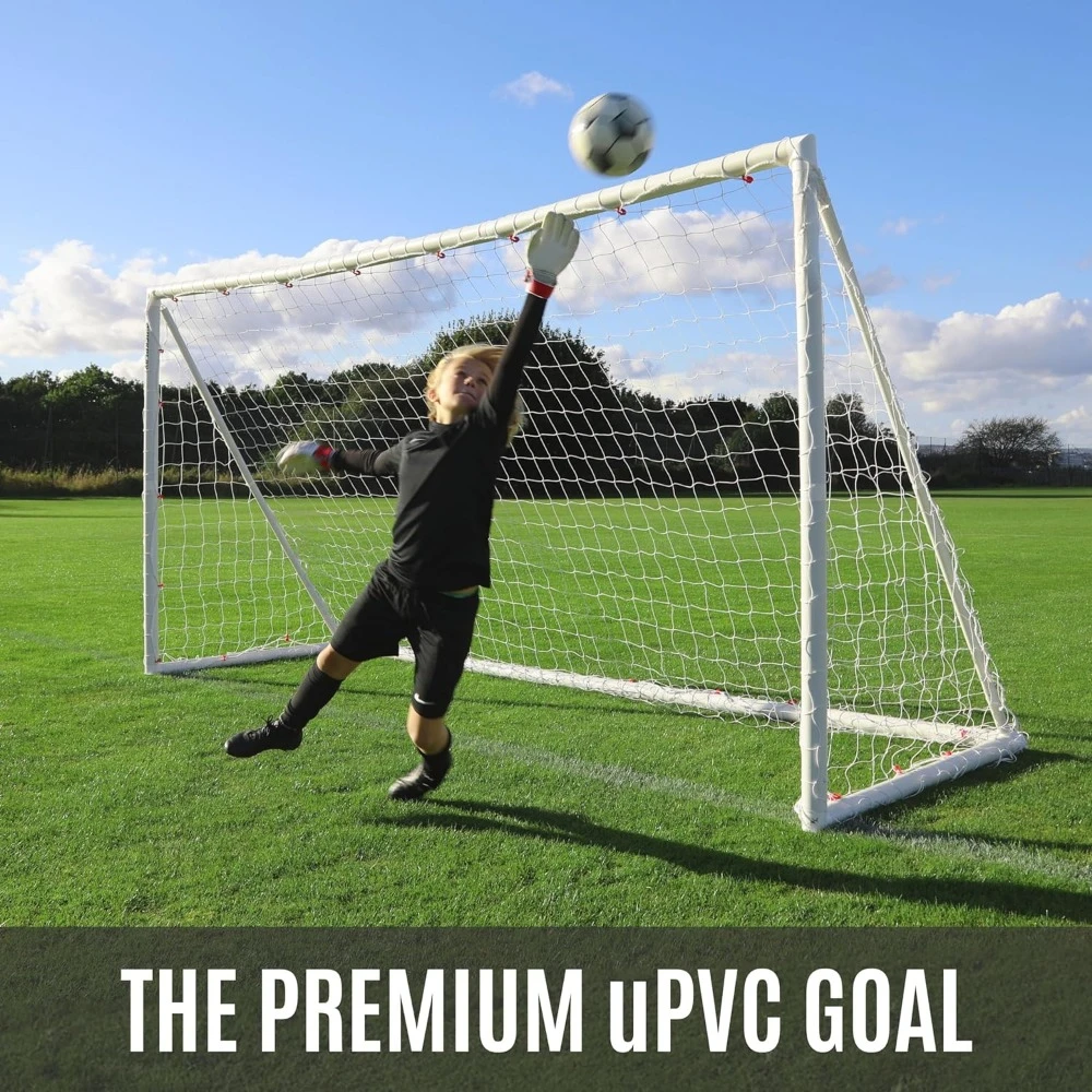 Q-Fold Soccer Goal 30 Second Folding Soccer Goal Single Goal Best Weatherproof Net