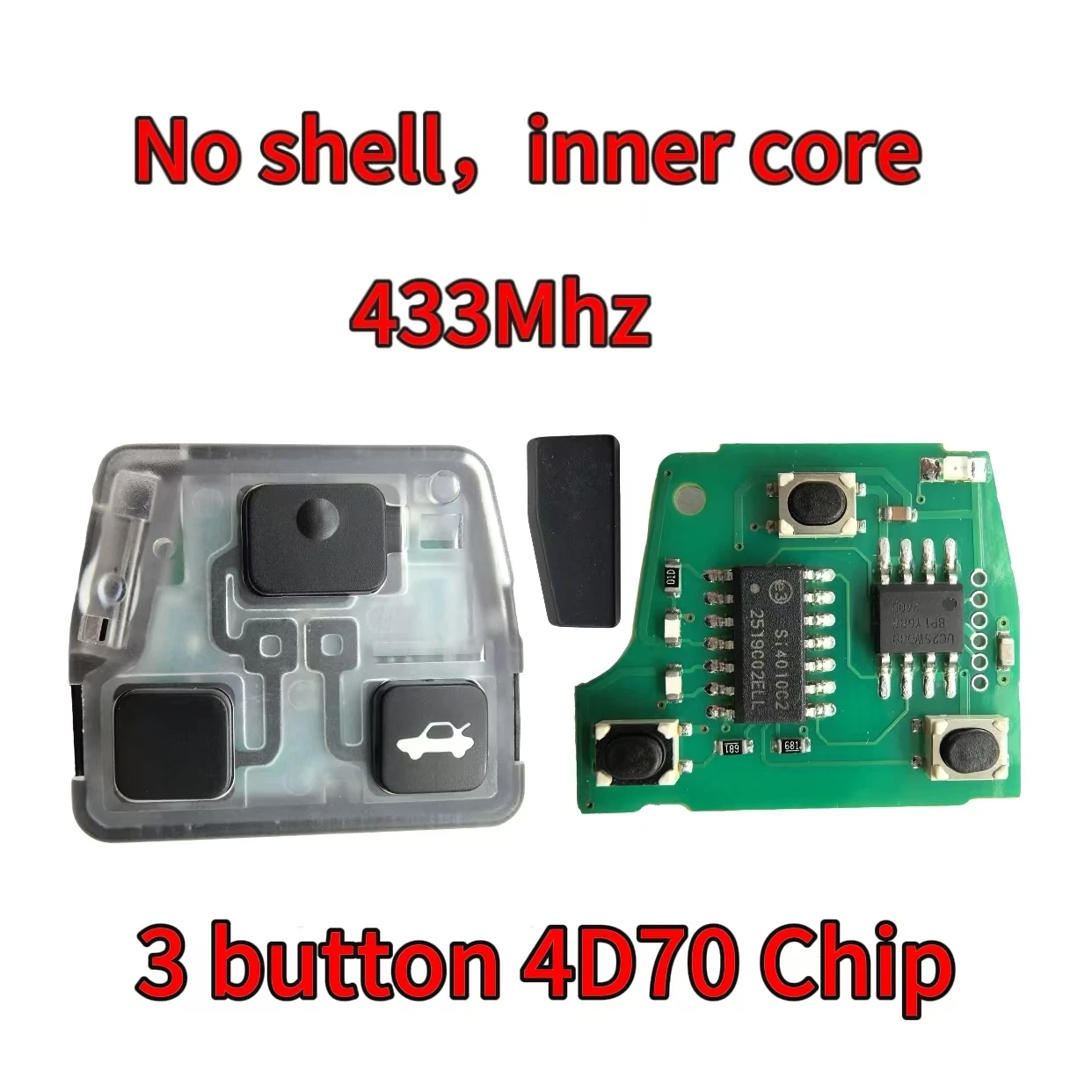 Jingxin P/N: 89071-0D010/89071-0D030/89071-05010 433MHz 4D70/4C