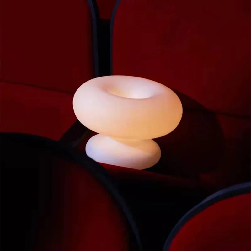 Mushroom table lamp Nordic Glass table Light For Living Room Sofa Sides Reading Floor Living Corner bedside Light