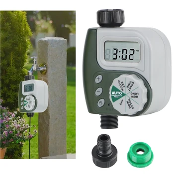 ​Automatic Dial Controller LCD Screen Irrigation Timer Garden Watering Timer Digital Clock Multiple Program Intelligent 1
