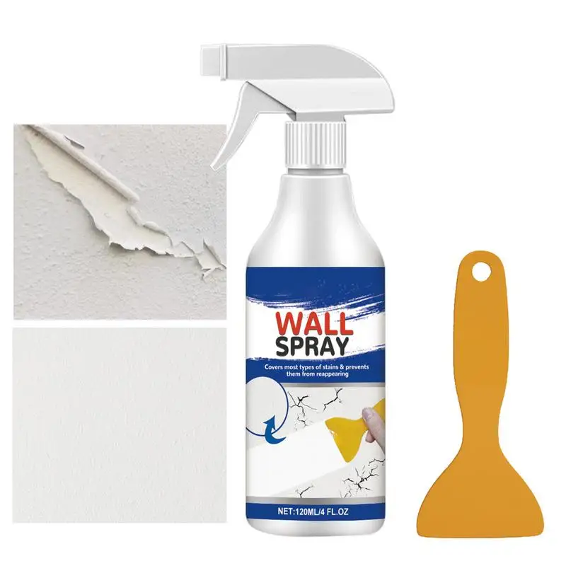 Wall Refurbishment Agent Ceiling Tile Spray Paint For Water Damage 120ml Wall Peeling Repair Cover Stains Spray Paint For